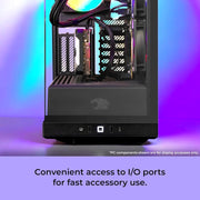 iBUYPOWER M403IBY40BG Y40 PRO Black Gaming PC Ryzen 9 7900X 4.7GHz NVIDIA GeForce RTX 5070Ti 20GB 32GB RAM 2TB SSD Win 11 Home Black