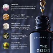 Caldera + Lab CL8003 Men's Organic Moisturizing Face Serum for Dry, Sensitive & Normal Skin