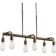 Progress Lighting P4742-20 Swing 6 Light Island/Linear