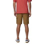 Columbia Roc Tech Cargo Shorts, Classic Fit, Omni-Shield Technology, Delta Beige, 30 Waist, 9 Inseam, Mid Rise, Pull On Closure, 215753