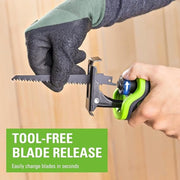 Greenworks RSG401 24V 1 Brushless Reciprocating Saw Kit With 2 AH Battery & Charger