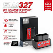 CHUSYYRAY Bluetooth OBD2 II Diagnostic Scanner with ELM327 25k80 Chip, Bluetooth 5.1, Universal Compatibility