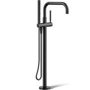 Kohler K-T97328-4-BL Purist Bathtub Faucet, Matte Black