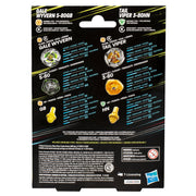 Hasbro Beyblade X Gale Wyvern 5-80GB and Tail Viper 3-80HN Dual Pack Battling Top Set, Multicolor, Ages 8+, G0282