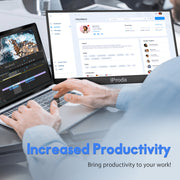 Iproda 739437497557 Portable Monitor, 18.5-Inch Full HD 1080P,