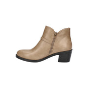 Easy Street Womens Ellery Block Heel Booties - Taupe BEIGE 10 MEDIUM