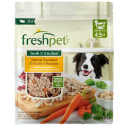 Freshpet MCLANE500672022 Fresh Dog Food, Fresh From The Kitchen, Home Cooked Chicken Recipe, 4.5 lb.