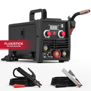 YesWelder Mini 135Amp 3-in-1 MIG Welder with Flux Core, Stick, and Lift TIG, Portable 8.5 lb, MINI-FLUX-135-110V
