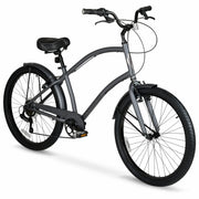 Hyper Bicycles HYP-T26-1400 Men's Cruiser 26 Commuter Bike, Gray