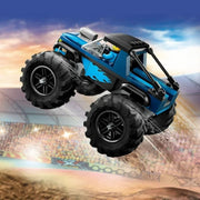 LEGO 6465024 City Blue Monster Truck Off-Road Toy Playset with a Driver Minifigure