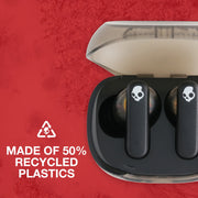Skullcandy S2TAW-S977 Smokin' Buds XT True Wireless in-Ear Earbuds, Midnight Smoke