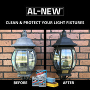 AL-NEW 2 Step Outdoor Cleaning Kit, Cleanser and Protectant, Clear, 32 Ounce ALNEW2STEPKIT32