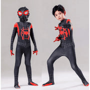 Wadan Kids Spiderman Suit 3D Style Halloween Jumpsuit Cosplay Bodysuit