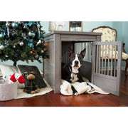 New Age Pet EHHC405XL ECOFLEX Dog Crate End Table, Grey, X-Large
