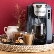 Mixpresso Single Serve Coffee Maker, 4 Brew Sizes, 45oz Removable Water Tank, Rapid Brew Technology, Auto Shut-Off, Gray, K4GRY00