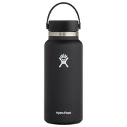 Hydro Flask W32BTS001 32-oz. Wide Mouth Water Bottle - Black