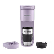 Keurig K-Mini Go Single-Serve Coffee Maker, Violet, Compact Design, 42 oz Removable Water Reservoir, 90116760