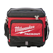 Milwaukee 48-22-8302 PACKOUT Ballistic Nylon Cooler Utility Bag 6 pocket Black