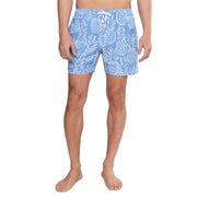 Chubbies The Capes Classic Lined Swim Trunks - Medium Blue - S