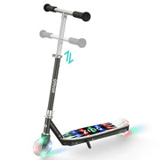MIHOVER Electric Scooter for Kids with Adjustable Handlebar and LED Lights Black