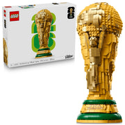 LEGO Editions FIFA World Cup Official Trophy Building Set, 2,842 Pieces, Multicolor, Collectible Soccer Model with 2026 Minifigure, 43020
