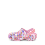 Crocs 210205-6GD-C9 Classic Fairytale Creature Clog for Baby Toddler, Lightweight Croslite Foam, Non-Slip Outsole, Ballerina Pink, 9