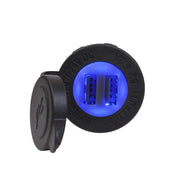 Yak-Power YP-BBK Power Pack Battery Box, Compact Waterproof Design, Integrated Power Port, Dual USB Charging, Master Power Switch