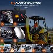 ANCEL HD3400 Pro Heavy Duty Truck Diagnostic Tool with Full System DPF Regeneration for Cummins Detroit Caterpillar Paccar