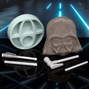 Star Wars 226739RF Glowing Mineral Dig Science Kit with 8 Real Gemstones, Mining Tools, and Death Star Display Tray for Kids Ages 8+