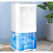 HOPEPOW 05W107 Dehumidifier with Drain Hose, Blue