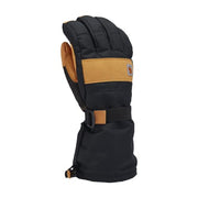 Carhartt Men's Storm Defender Down Insulated Secure Cuff Cold Weather Gloves, Black Barley, X-Large, GL0803-M