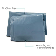 The WAG Bag Kit Waste Alleviation & Gelling