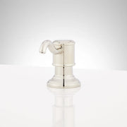 Signature Hardware 448559 Amberly Soap Dispenser, Polished Nickel