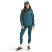 The North Face Women's Shelbe Raschel Fleece Hooded Jacket, WindWall Wind Resistant, Water Repellent, Soft Fleece Lining, Space Blue, X-Large, NF0A84JJ