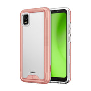 ZIZO IONC-CKWT-RGD ION Series for Cricket Debut Smart Case - Military Grade Drop Tested with Tempered Glass Screen Protector - Rose Gold