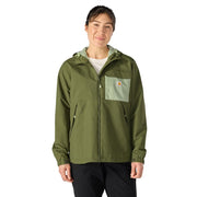 Carhartt Women's Monterey Waterproof Hiking Jacket, Storm Defender, Wind Fighter, Dill, 2X, 106904