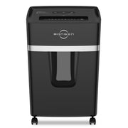 BONSEN Cross Cut Paper Shredder, 16-Sheet Capacity, P-4 Security Level, 5.2-Gallon Pull-Out Bin, Jam-Proof Technology, Black, S3116