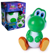 Yoshi 6077290 Hatchin' Yoshi Interactive Figure from The Super Mario Galaxy Movie, Green Plastic, Moving Parts