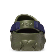 Crocs Offroad Sport Clog, Waterproof Lightweight Croslite Foam, Adjustable Turbo Heel Strap, Rugged Lug Outsole, Unisex, Smoke/Charcoal, 202651-05R