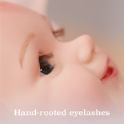 MGA Entertainment Baby Born Real Reborn Baby Doll Girl, Hand-Painted, Light Skin Tone, Open Eyes, 17 in, 2.2 lb, 920561
