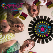The OP Tapple After Dark Adult Party Game with 32 Category Cards and Portable Timer Wheel