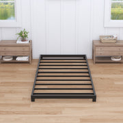 Maenizi Low 4 inch Twin Bed Frames, Twin