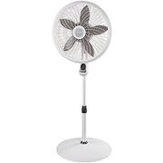 Lasko1885 Cyclone Pedestal Fan with remote control,White
