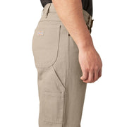 Dickies Mens Relaxed Fit Straight-Leg Duck Carpenter Jeans, Desert Sand, 42W x 34L, 1939RDS