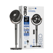 Dreo DWPF09 Quiet Osciallating Pedestal Fan, 8 Speeds, 3 Modes, 120 Degree + 120 Degree Oscillating Quiet Fan