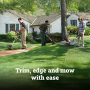 WORX WG941 20V Brushless Cordless Battery Powered Leaf Blower + 3 in 1 String Trimmer Edger