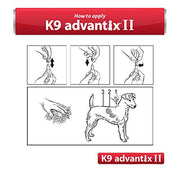 K9 Advantix 710547020004 Medium Dog, 4-Pack