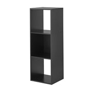 Mainstays MS52002021001BK 3-Cube Storage Organizer, Black