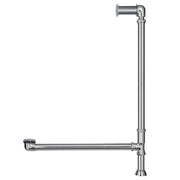 Signature Hardware SH439084CP Extended Pop-Up Tub Drain - Swivel Head - Daisy Wheel Overflow - 1-5/16 Thread - Chrome