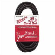 MILWAUKEE 48-76-4025 Cord,3 Conductor,25 Ft